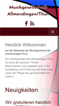 Mobile Screenshot of mg-allmendingen.ch